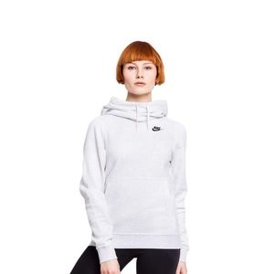 Nike Funnel Neck Grey Hoodie